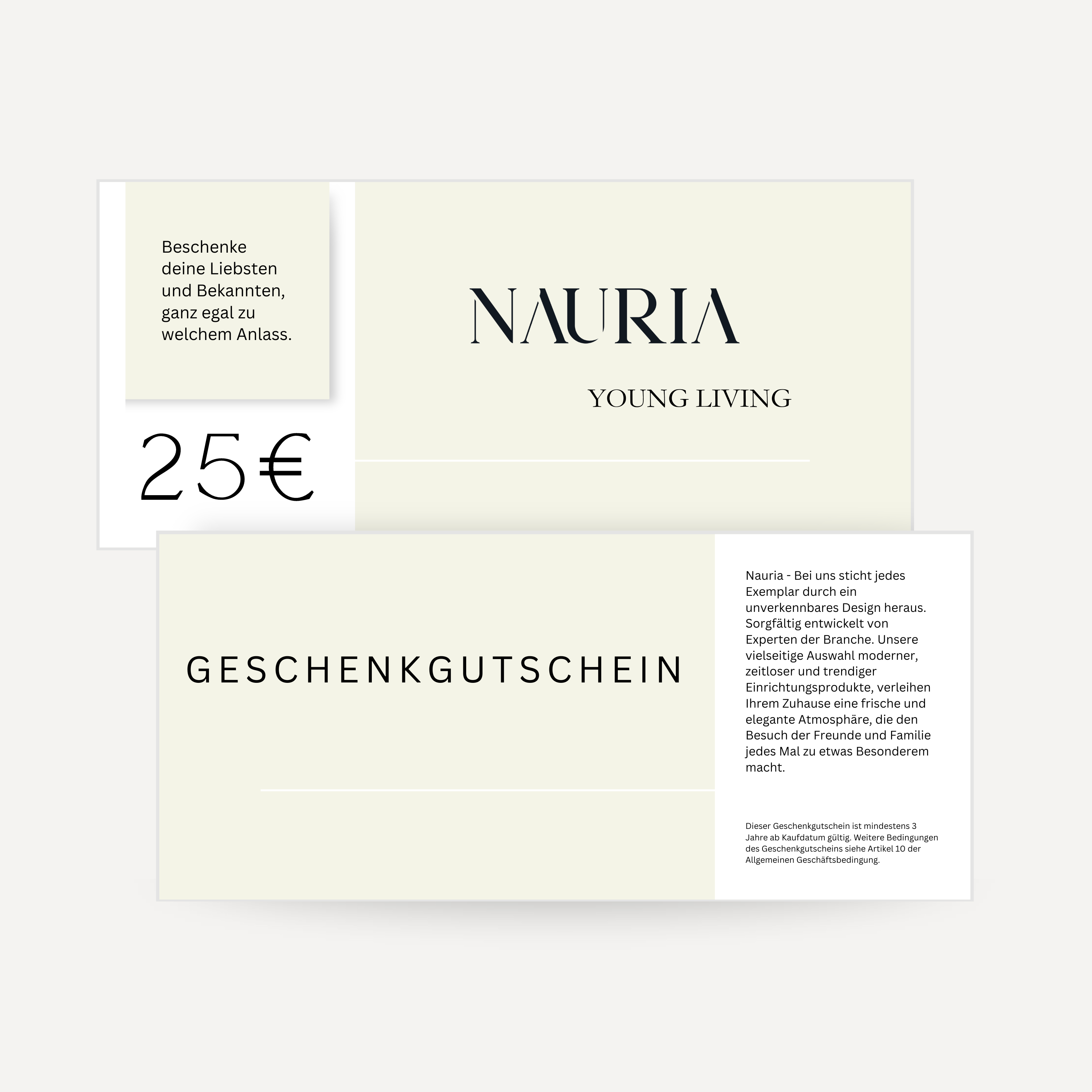 Nauria Geschenkgutschein