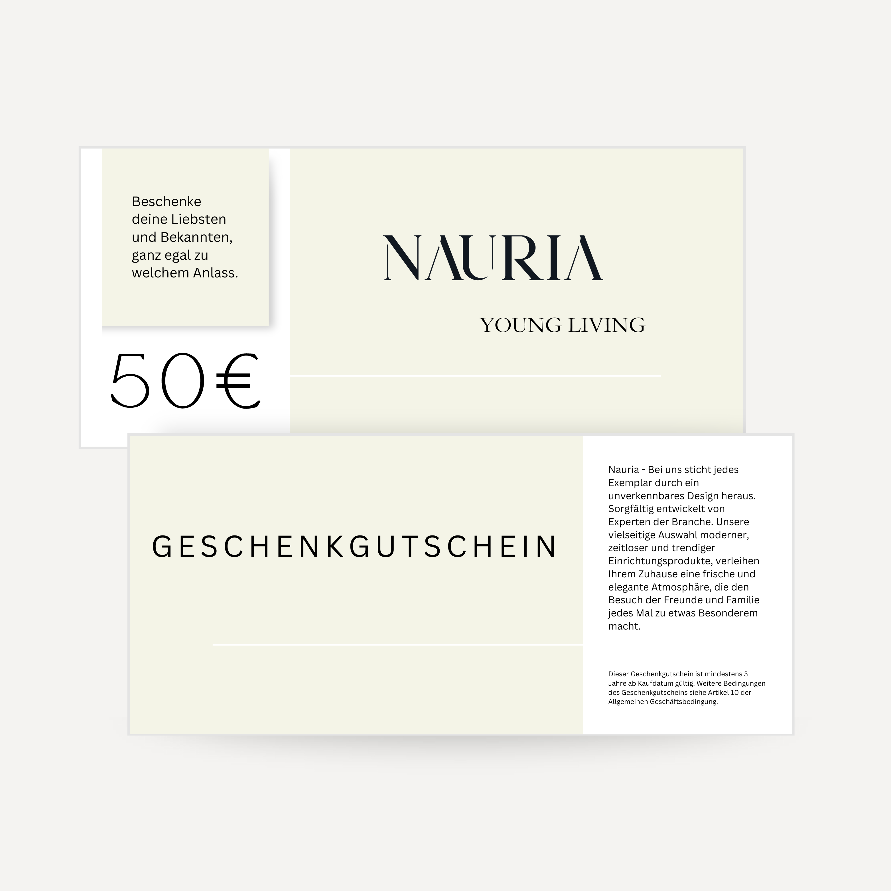 Nauria Geschenkgutschein