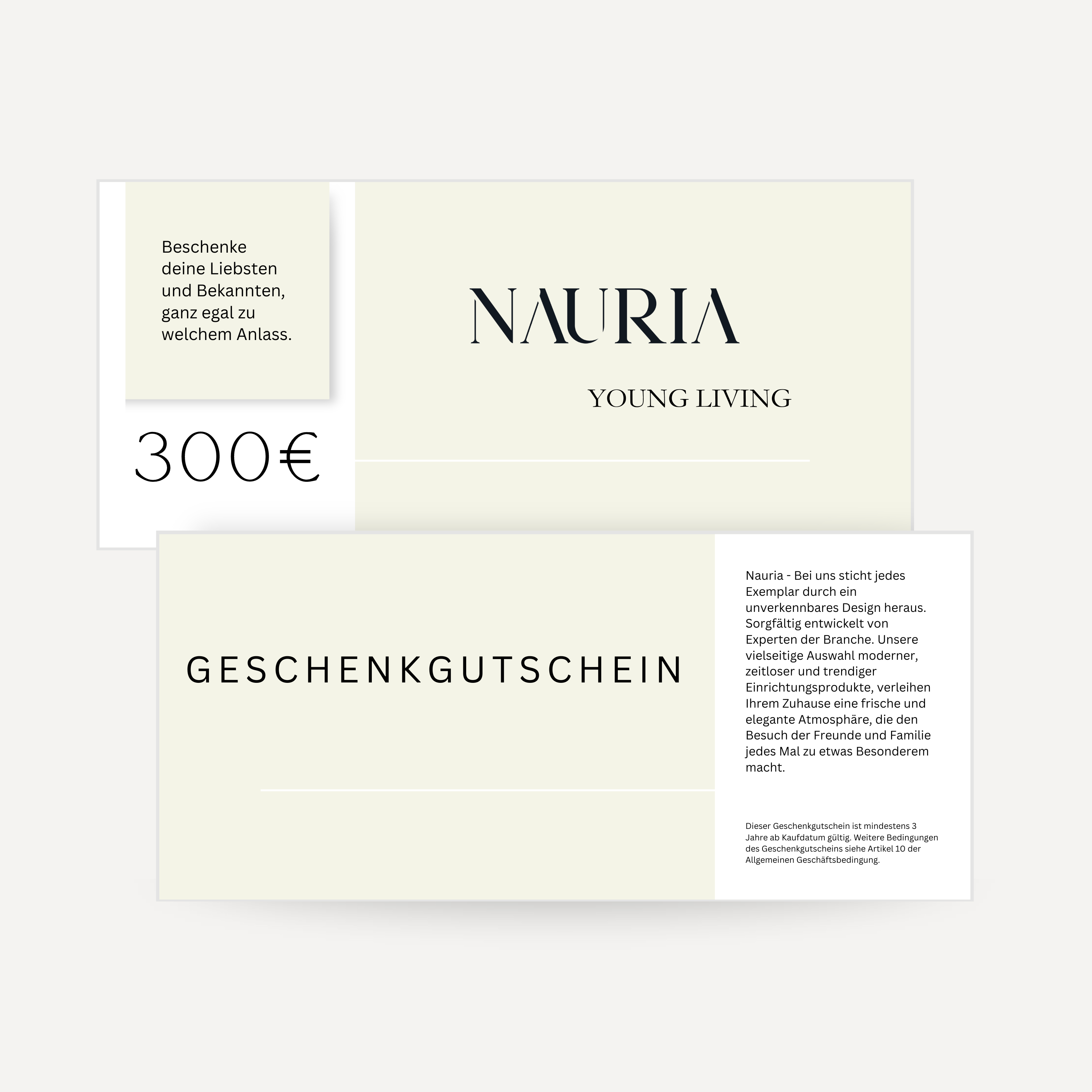 Nauria Geschenkgutschein