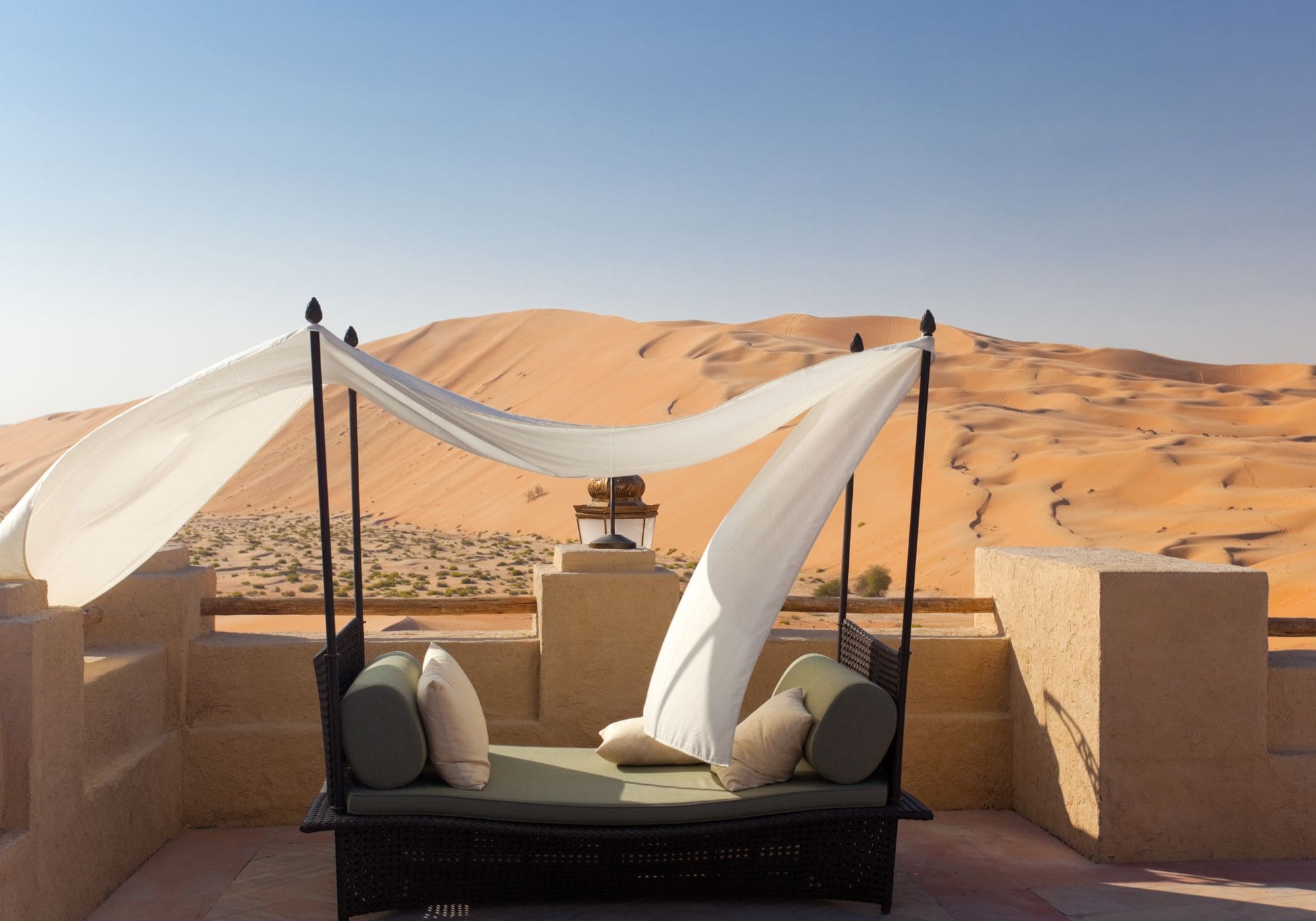 Perkal Bettwäsche im Wind